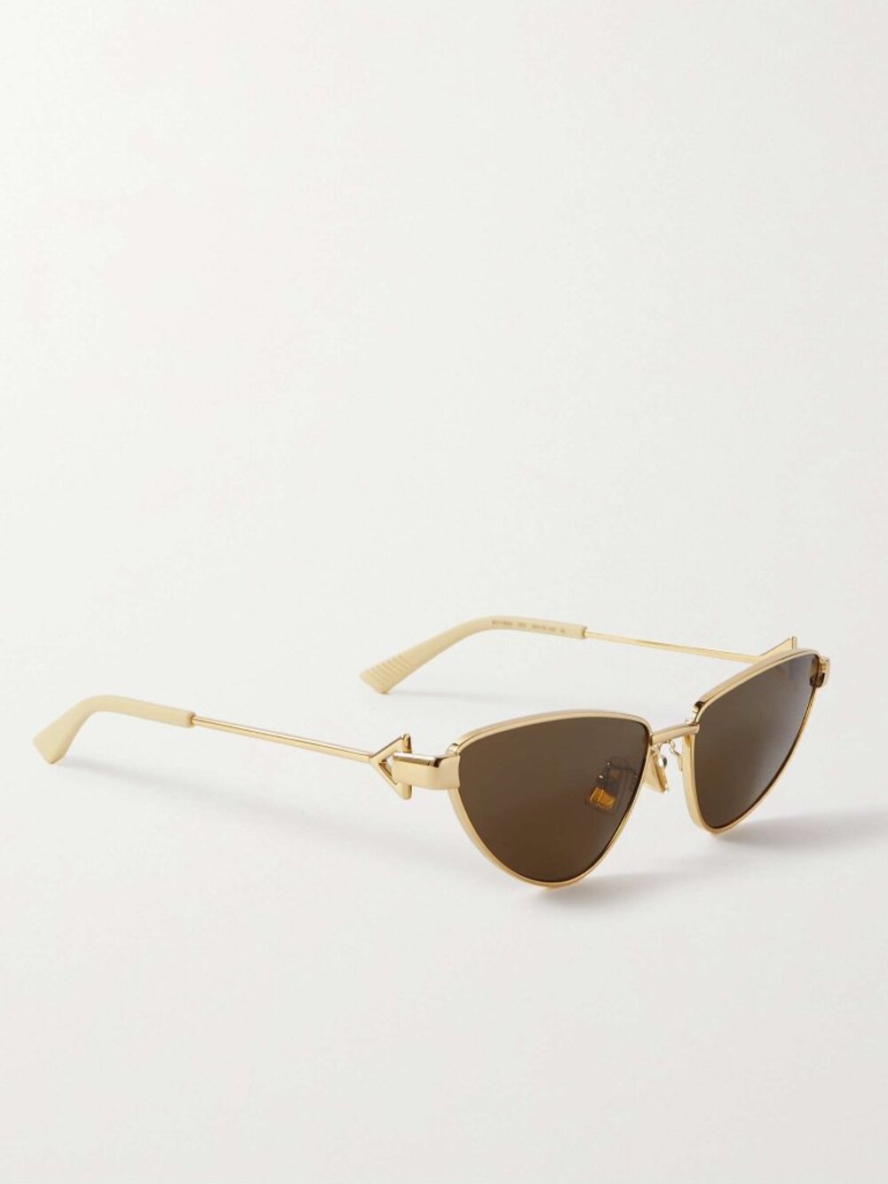 NEW BV1186S 002 BOTTEGA VENETA SUNGLASSES  GOLD/BROWN WOMEN EYEWEAR BOTTEGA VENE
